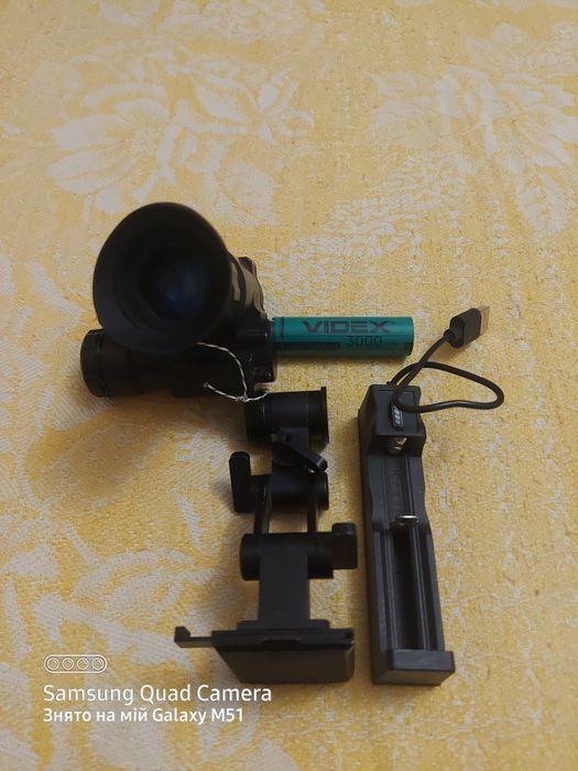 Прилад нічного бачення NVG 10 Night vision з кріпленням на шолом