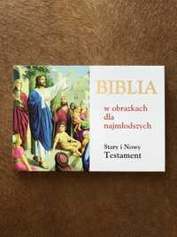 Biblia dla dzieci wielkanoc I komunia w obrazkach dla najmlodszych