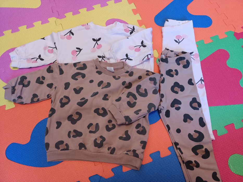 Ubranka dla dziewczynki rozmiar 86 paczka