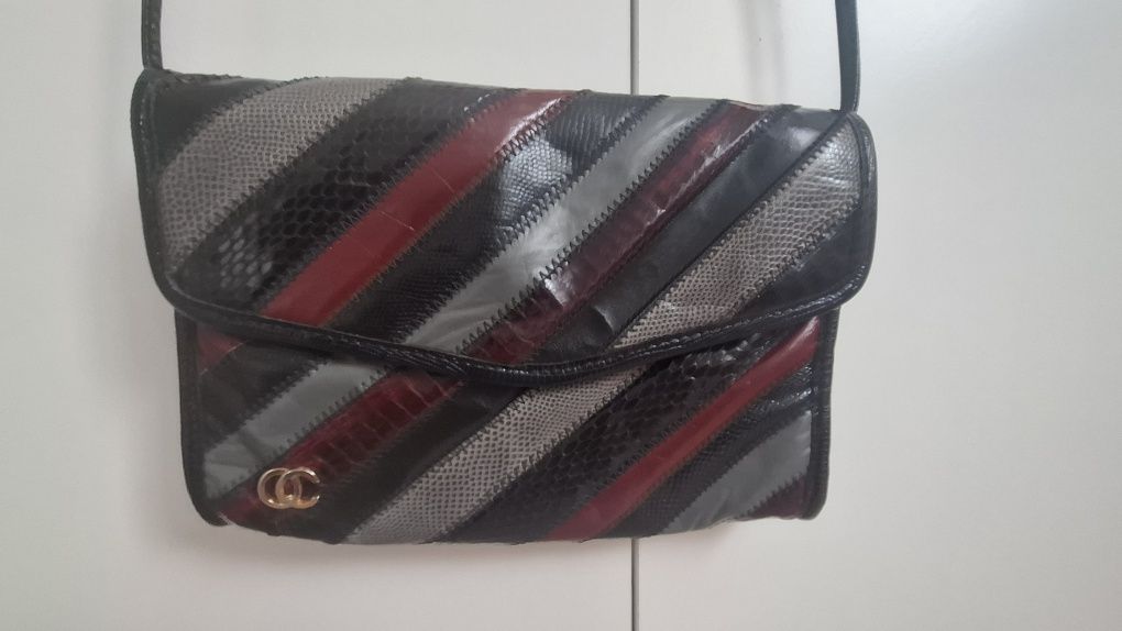Skórzana torebka Vintage