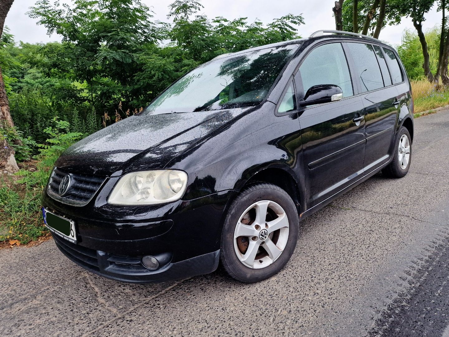 VW TOURAN 1.9TDI 6-Bieg. Klima, Hak, Alufelgi, Ważne Opłaty, 2003/2004