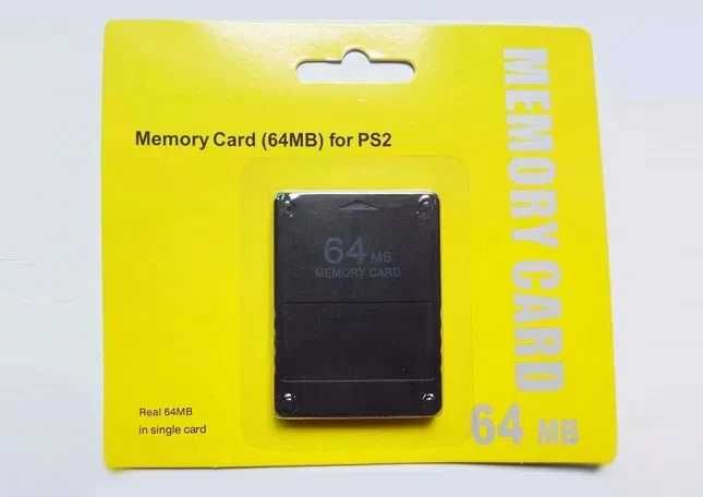PS2 - Cartao de Memoria 64MB - NOVO