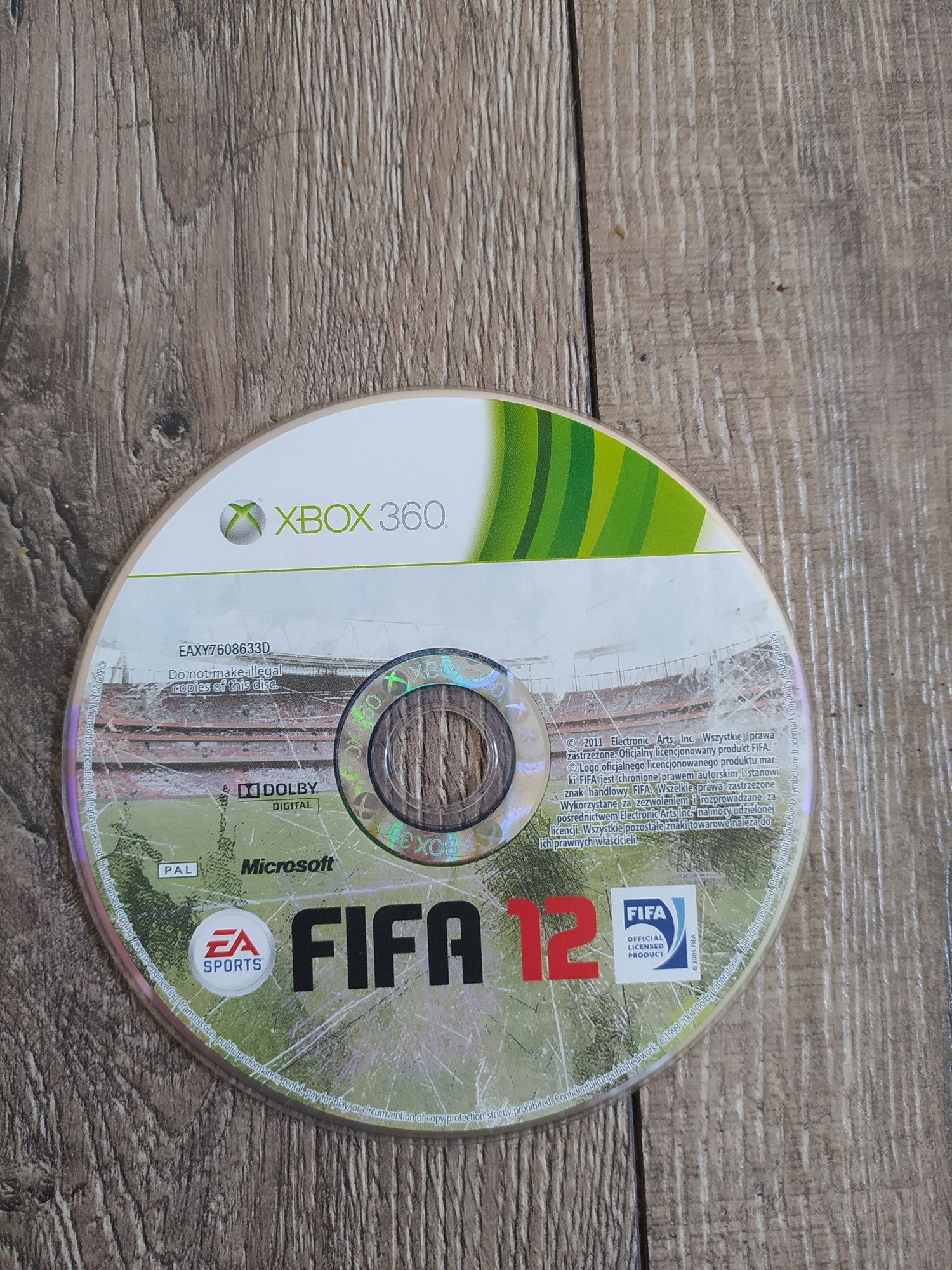 Gra Xbox 360 FIFA 12 Wysyłka