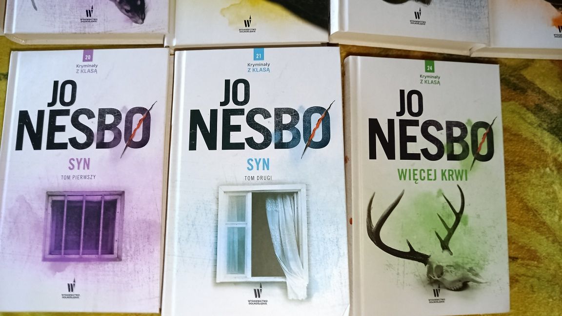 Zestaw 21 książek Jo Nesbo