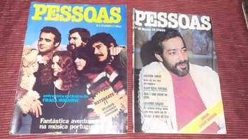 Revista Pessoas 1977 e 78 lote