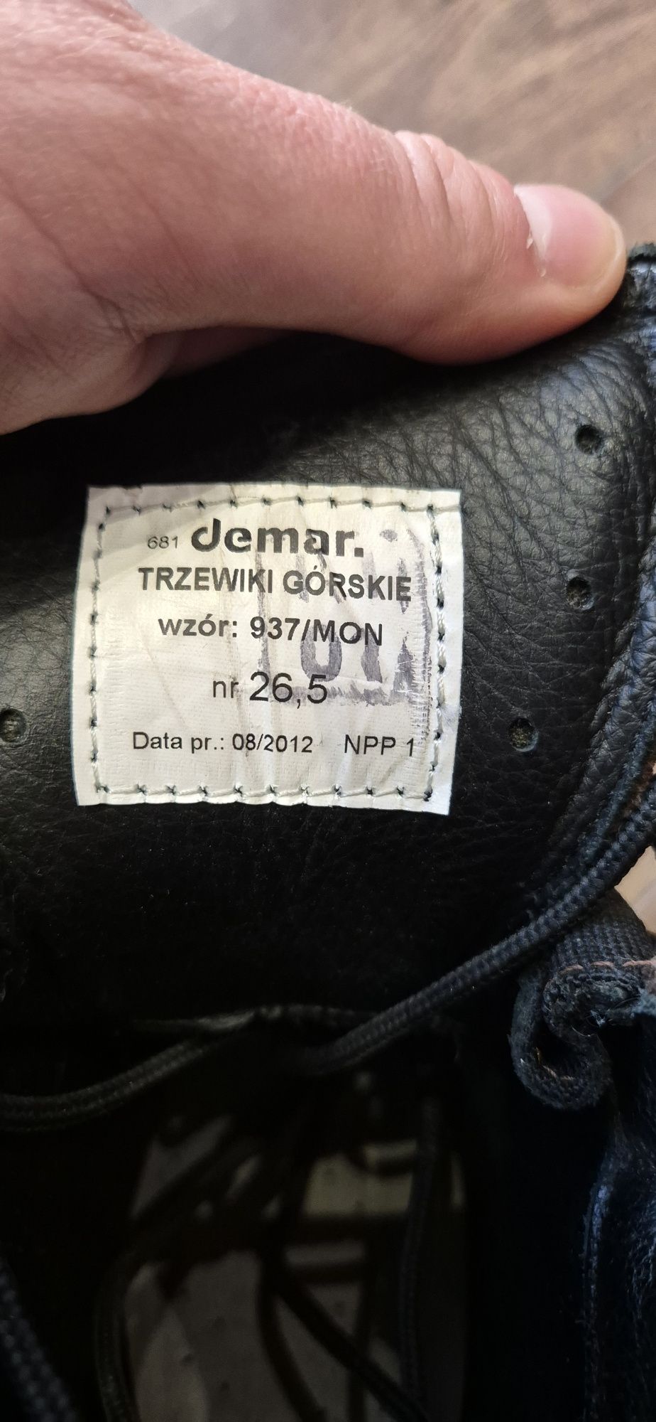 Buty, trzewiki górskie DEMAR 937/mon 26.5cm