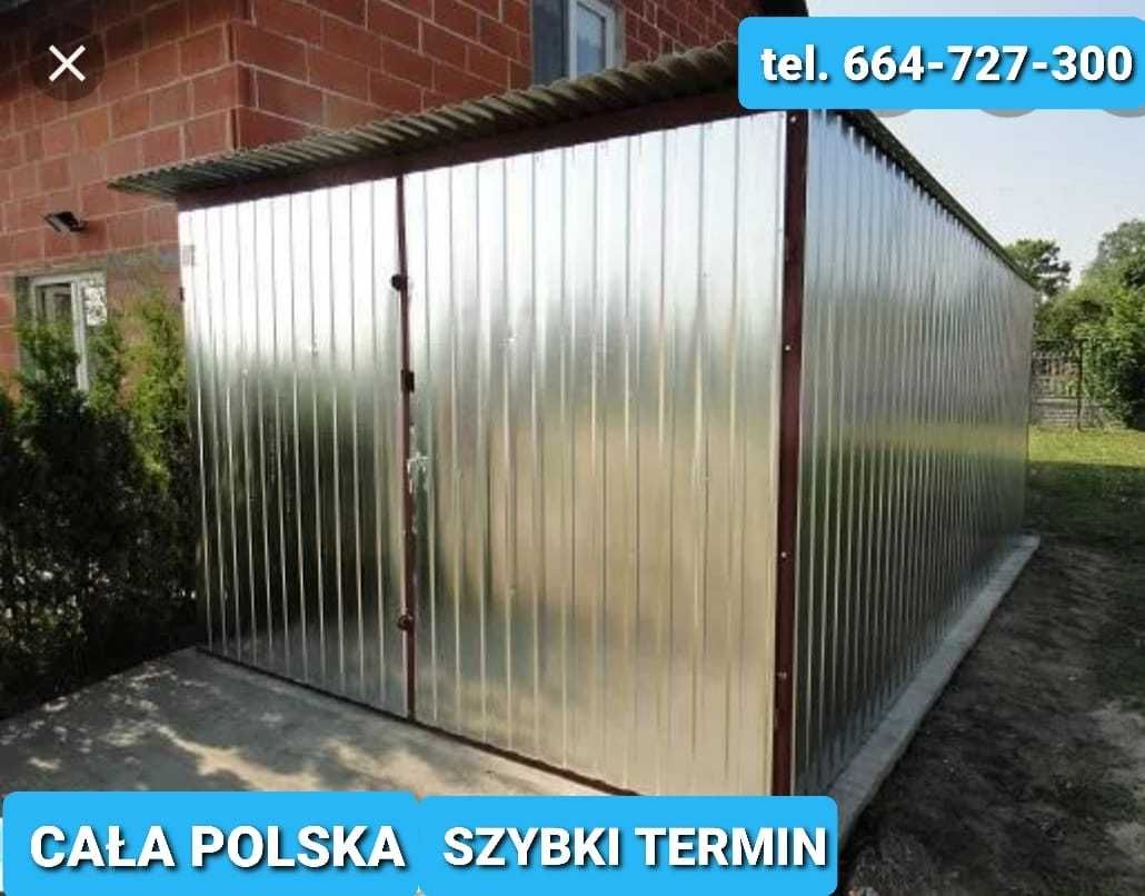 Blaszak Garaż 2x3 Schowek Garaże 3x5 4x7 CAŁA POLSKA szybki termin ! !