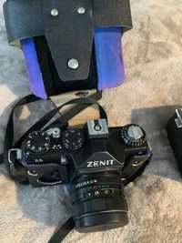 Aparat Zenit + lampa