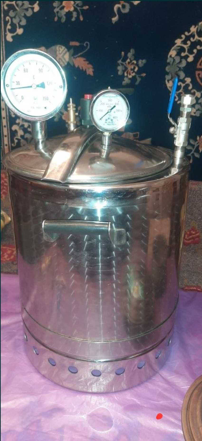 Автоклав из нержавейки . Стерилизатор бытовой.