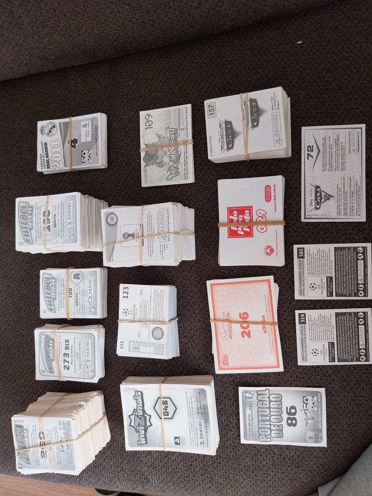 Cromos várias colecções