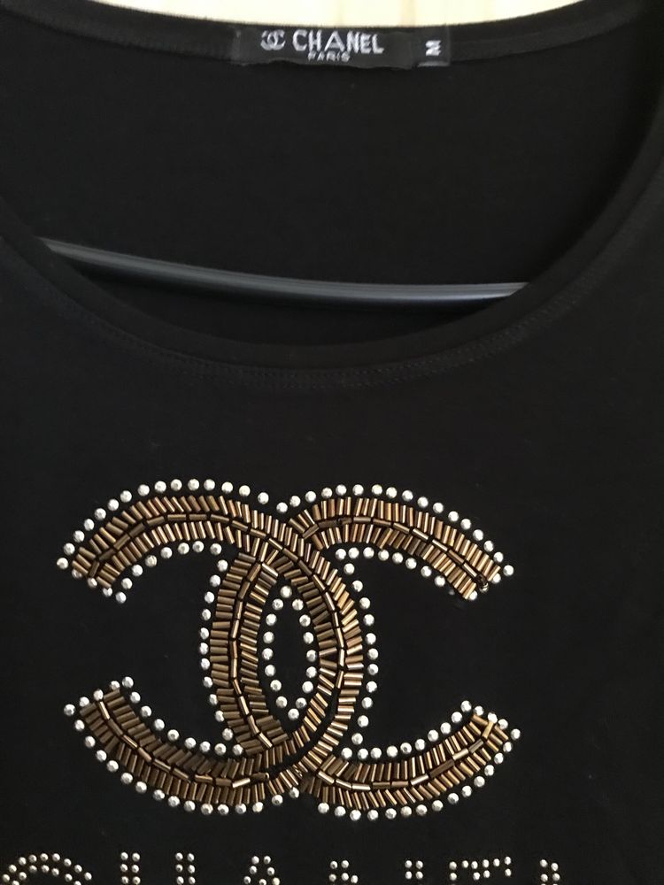 Bluzka Chanel czarna