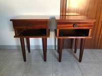 Duas Mesas de cabeceira vintage