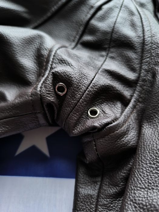 Pilotka skórzana G-1 Top Gun XL 1986 brązowa skóra naturalna G1 USN