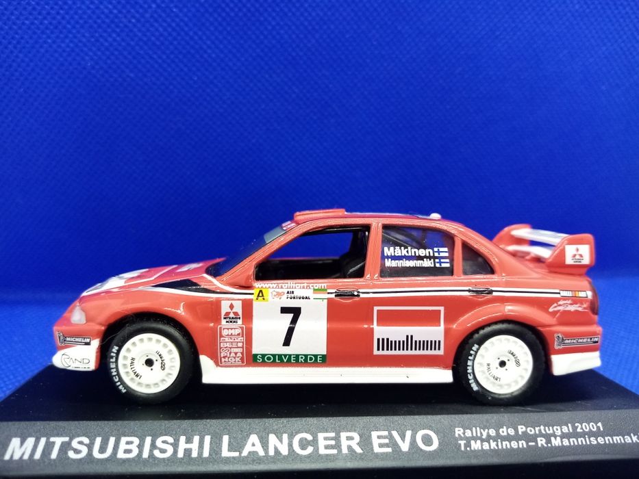 Miniaturas de carros de Ralies escala 1/43 Mitsubishi
