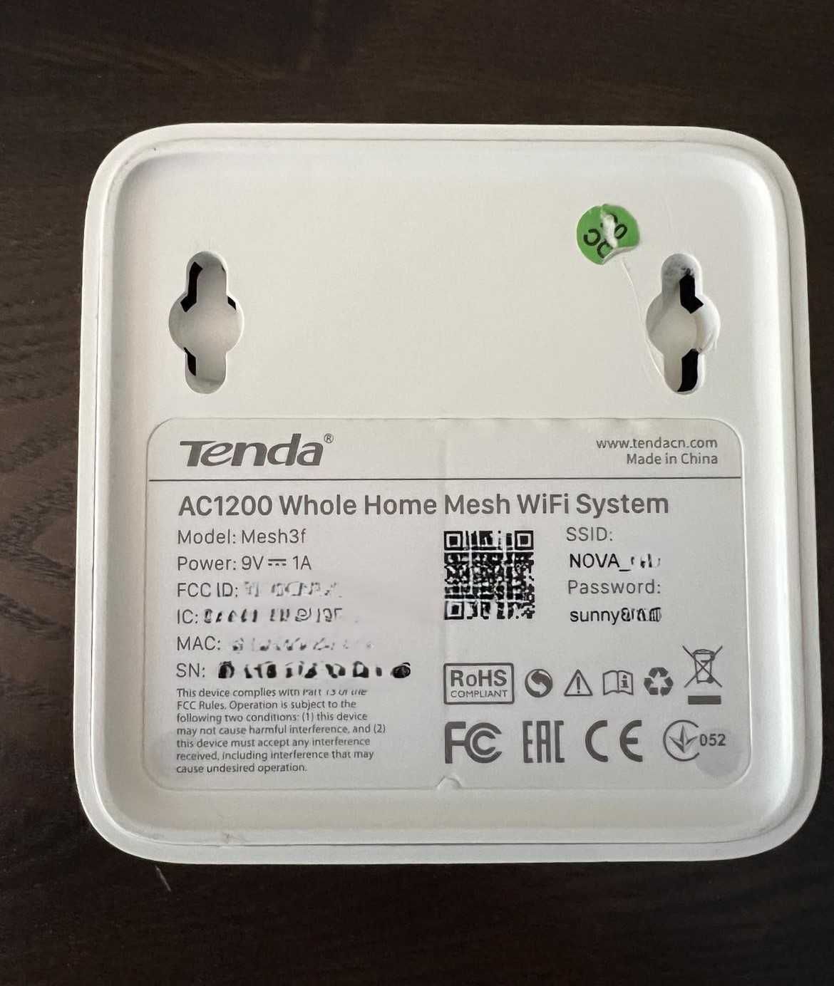 Tenda Nova MESH 3F - MW3 7-PACK