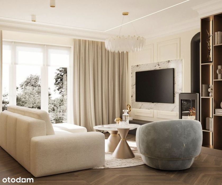 wykończony pod klucz segment z ogródkiem w centrum marek! brak pcc