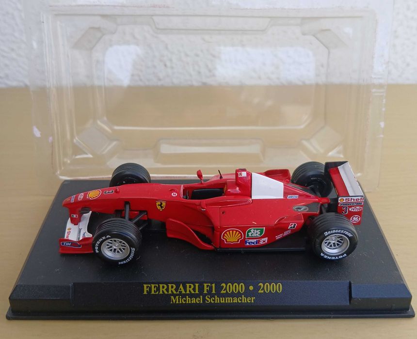 2 Ferrari  Gerhard Berger - Michael Schumacher novos RESERVADO