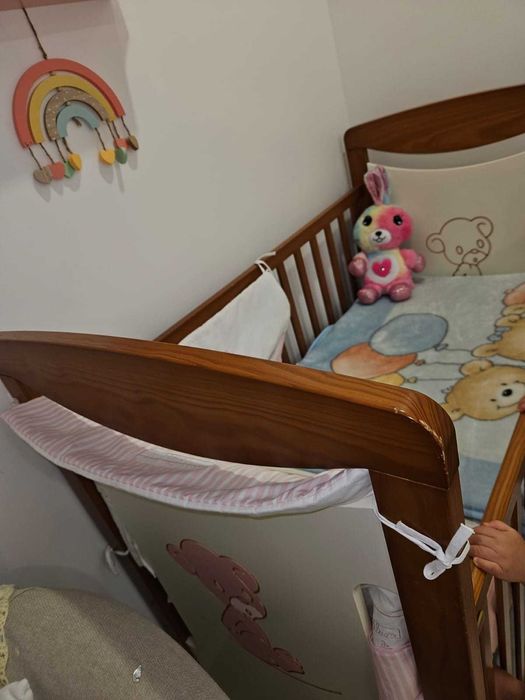 Carrinho e berço bebe