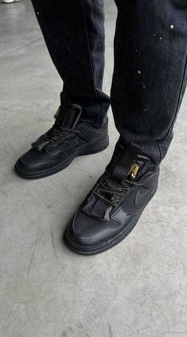 Мужские кроссовки Nike Air Dunk Jumbo Remastered Black Gold 41-45