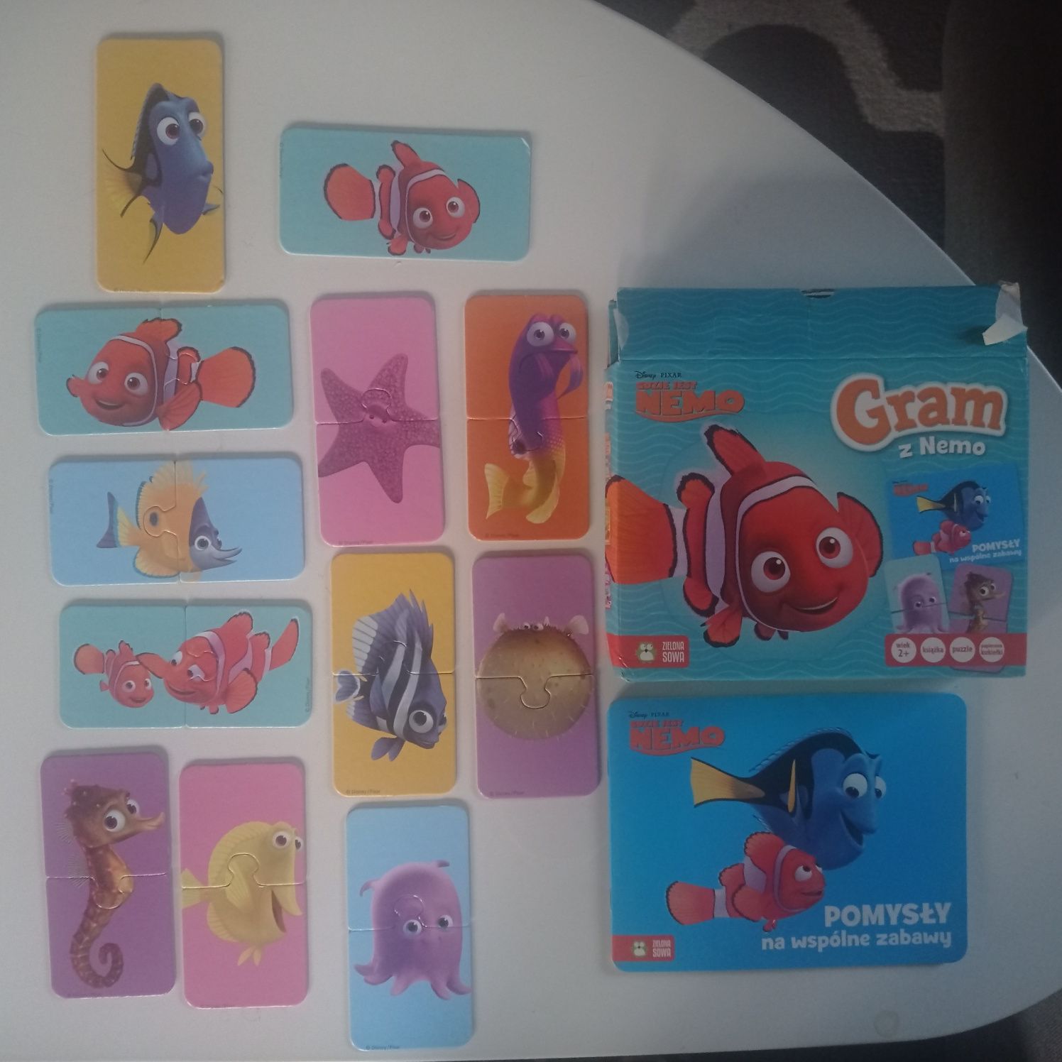 Książka i puzzle Gram z Nemo