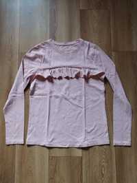George 152/158 różowa bluzka falbana długi rękaw