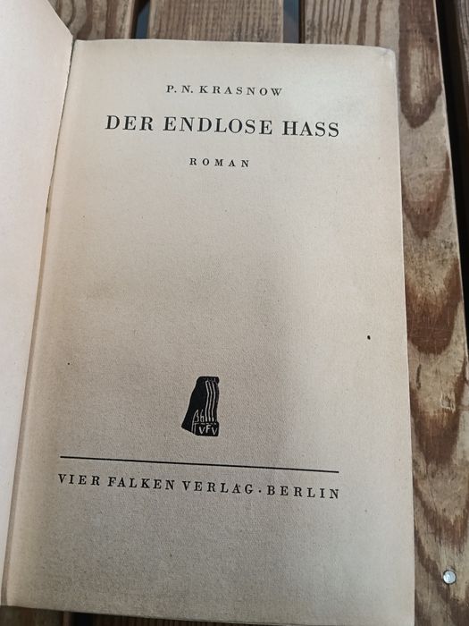 Książka niemiecka Erster Teil 1938