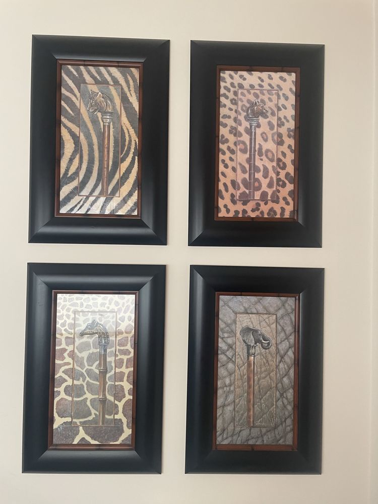 Vendo conjunto de 4 quadros