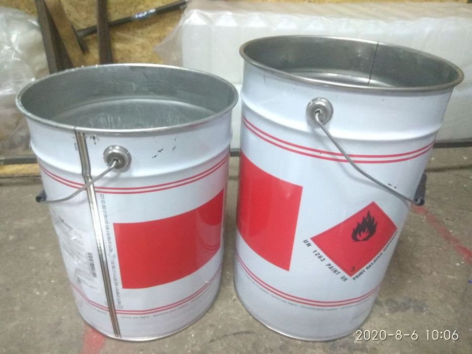 Ведра б/у 20 л и 25 л
