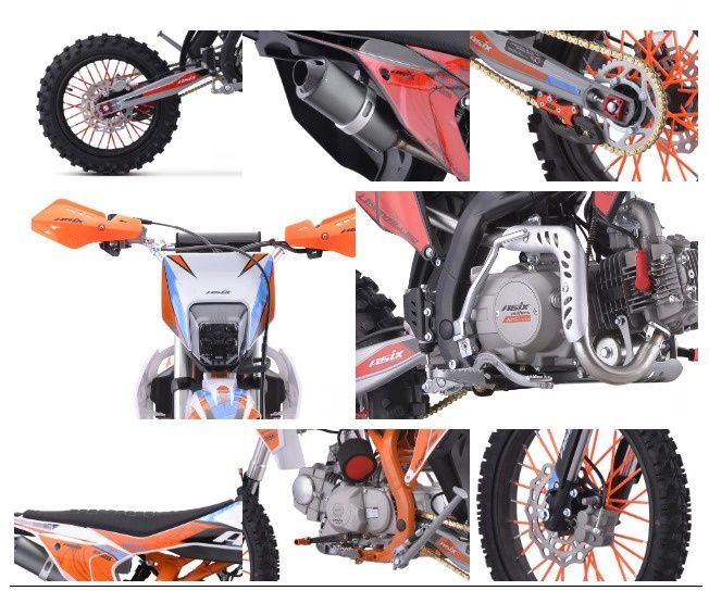Cros Cross ASIX 125 XB47 DT125  Dirt Bike  Serwis Transport Gwarancja