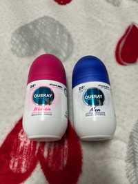 Queray antyperspirant dezodorant kulka Hiszpania men women nowe