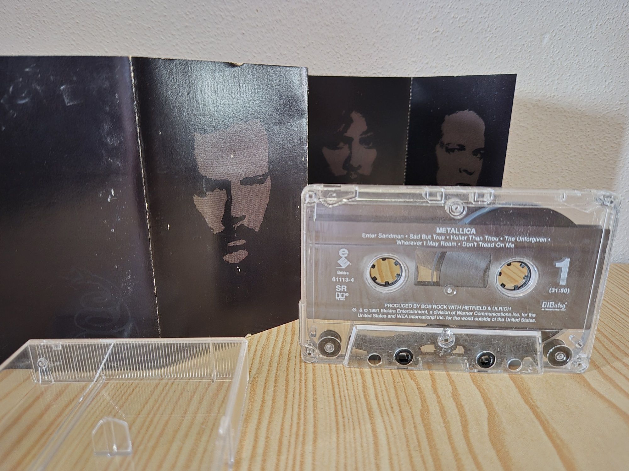 Metallica the Black álbum 1991 em k7/ cassete e CD