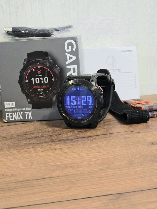 Годинник Garmin Fenix 7X, часы гармин феникс 7х, гармін фенікс 7х