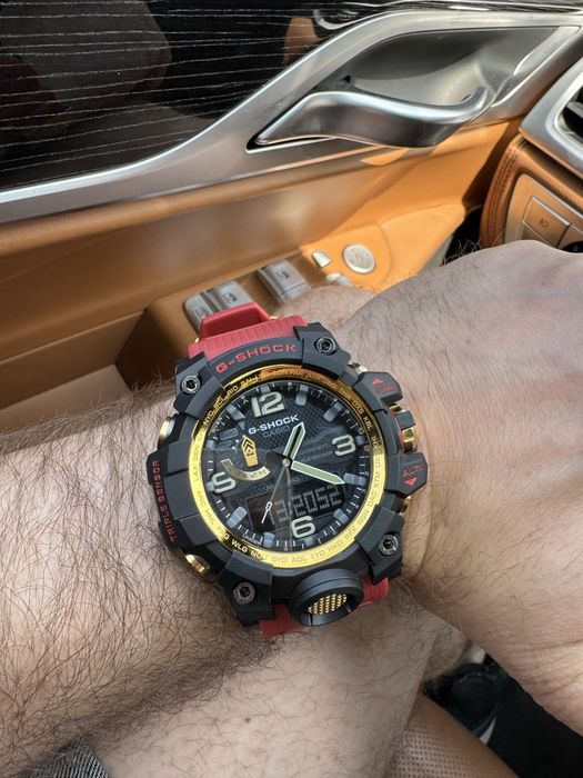 Zegarek Casio G-Shock MUDMASTER GWG-1000GB-4A Piękny Red Gold