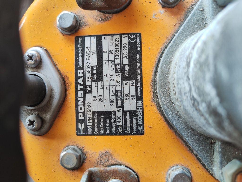 Pompa zanurzeniowa do 10 m