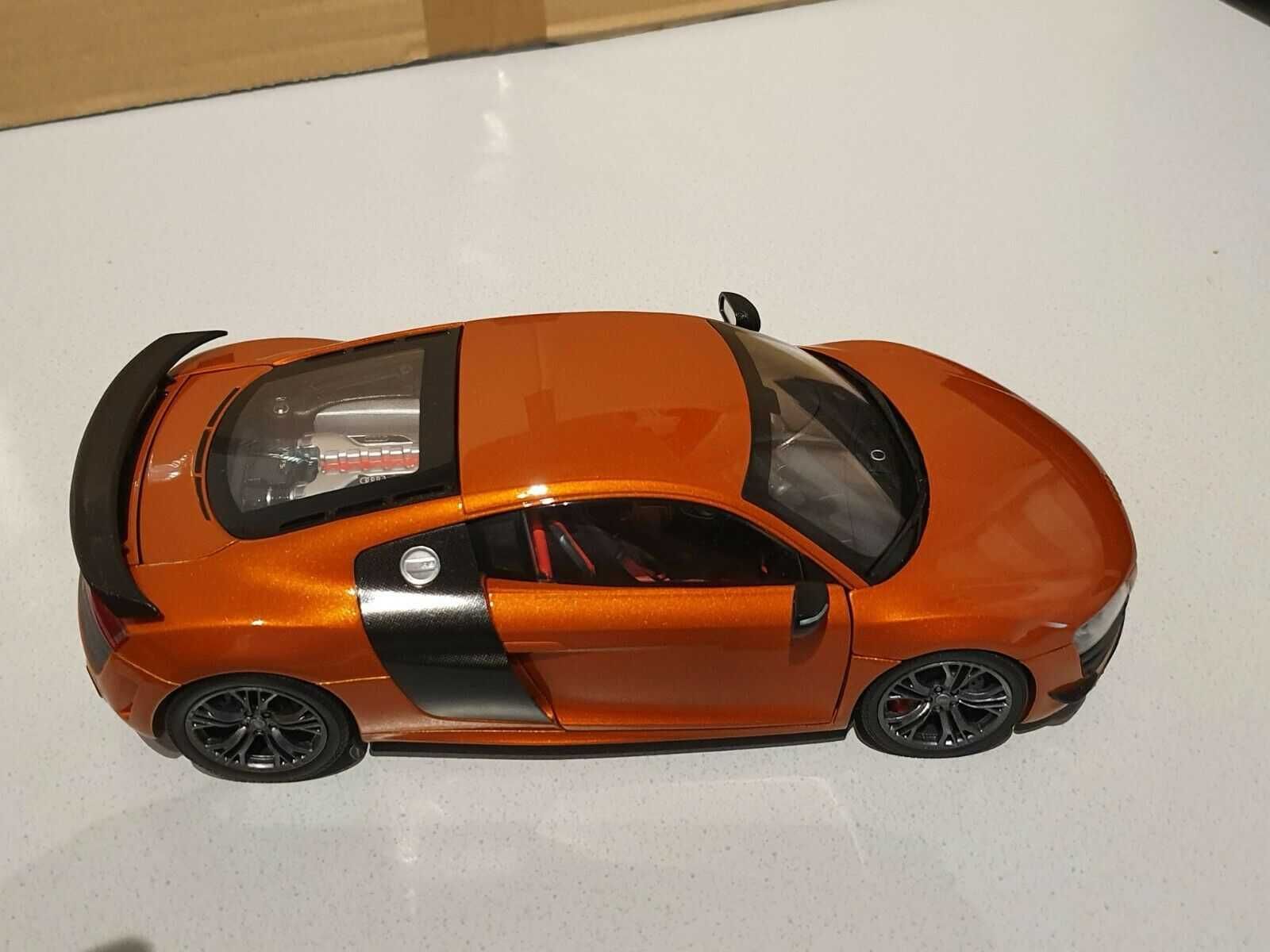 Audi R8 GT Kyosho 1:18 pomarańczowy (podobny do Autoart)