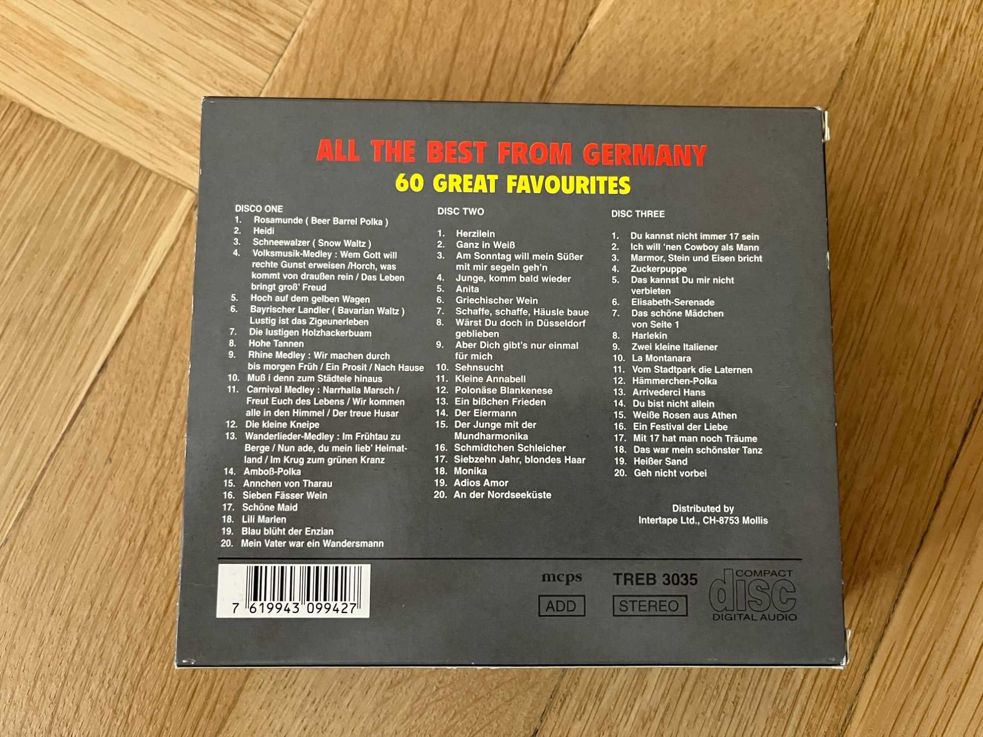 All the best from germany 60 great favourites - muzyka niemiecka
