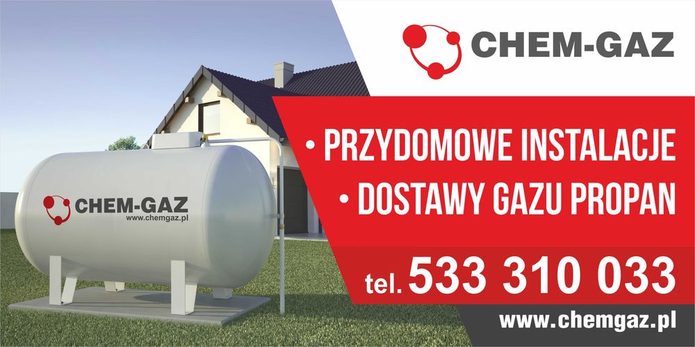 Zbiornik na gaz 2700, 3650,4850,6400 Dostawa/Montaż/Propan