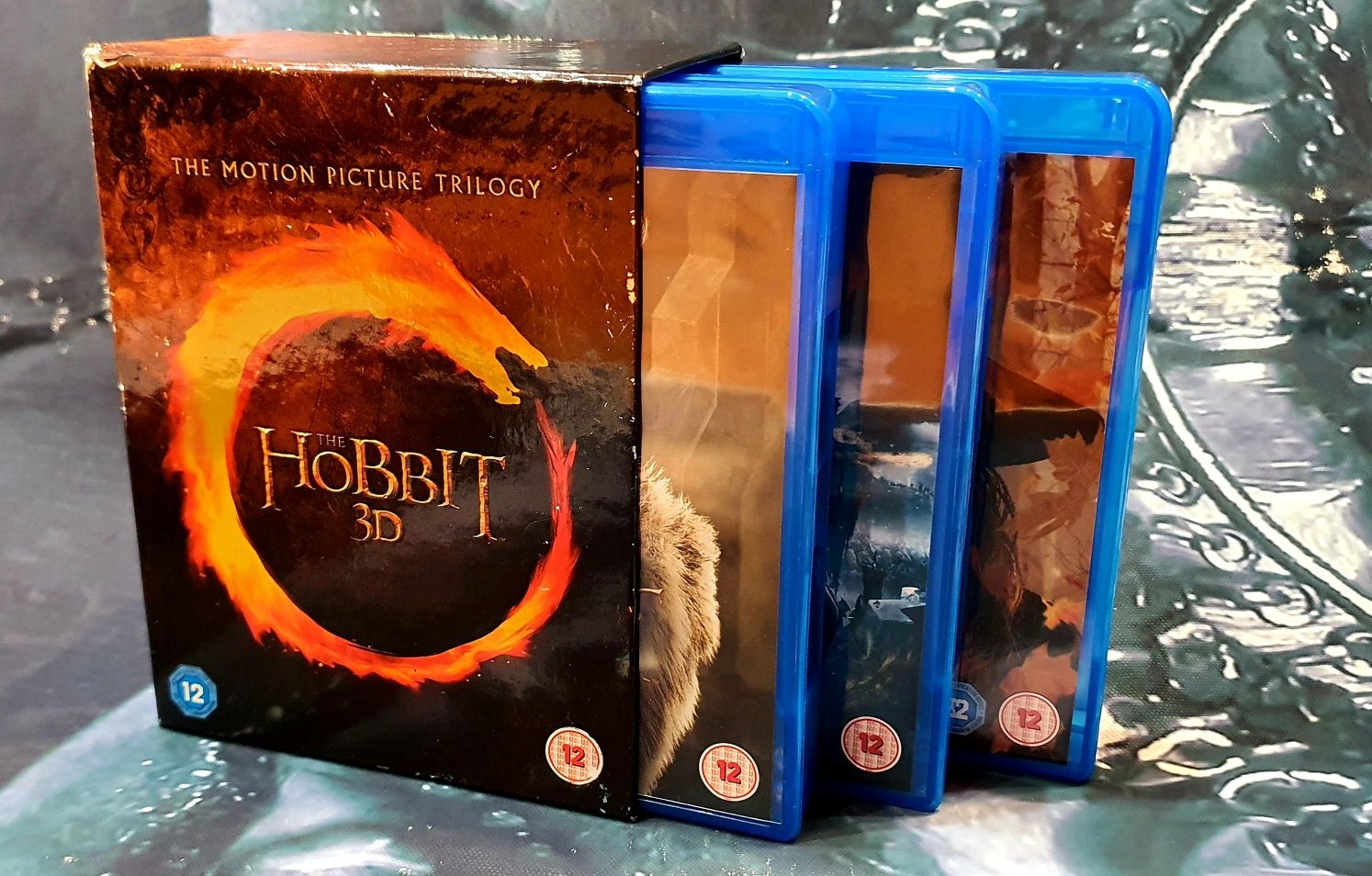 Хобит, hobbit blu ray 3D, 12 disc.