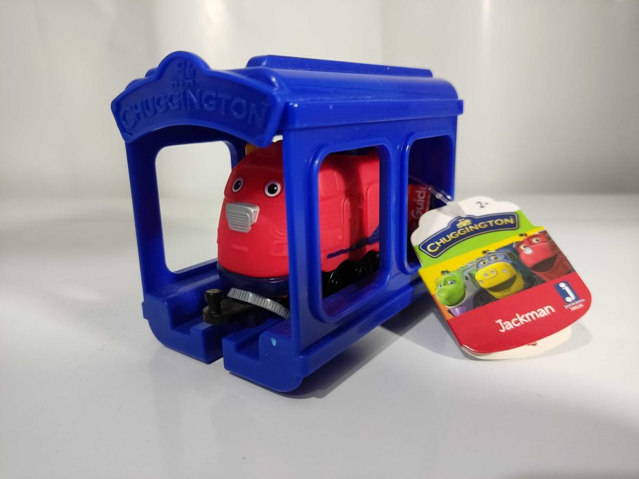 !Nowy! Jackman Stacyjkowo pociąg z garażem lokomotywa Tychy