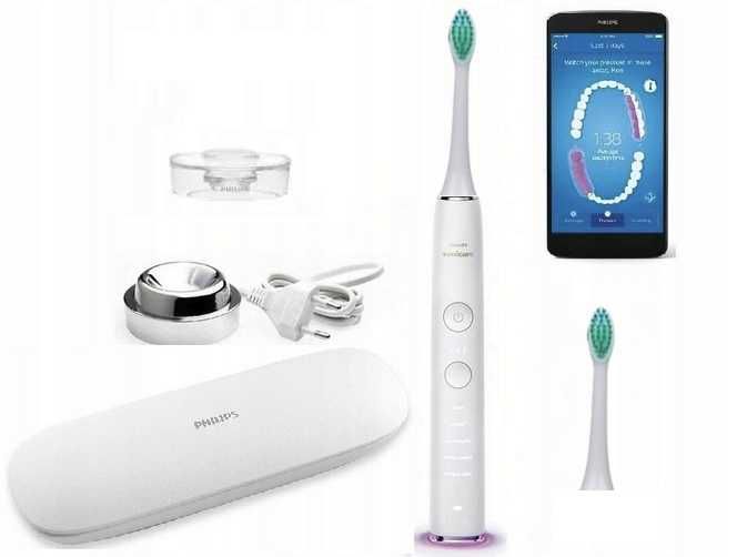 Szczoteczka Soniczna Philips Sonicare ZESTAW HX993W HX9917/88 ZESTAW