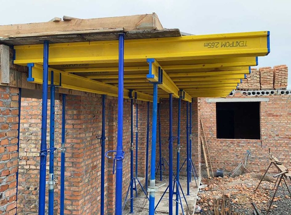 опалубка вертикальна та горизонтальна монтаж\демонтаж, оренда, моноліт