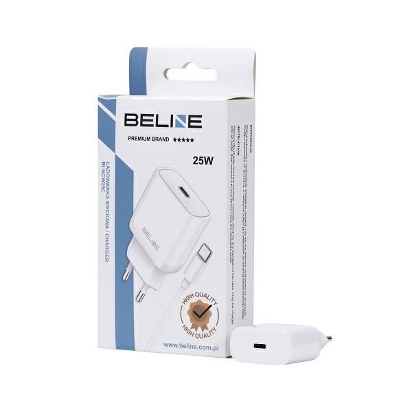 Ład. Siec. Biała Pd Beline 25W /White Gan Usb-C Blncw25C Kabelusb-C