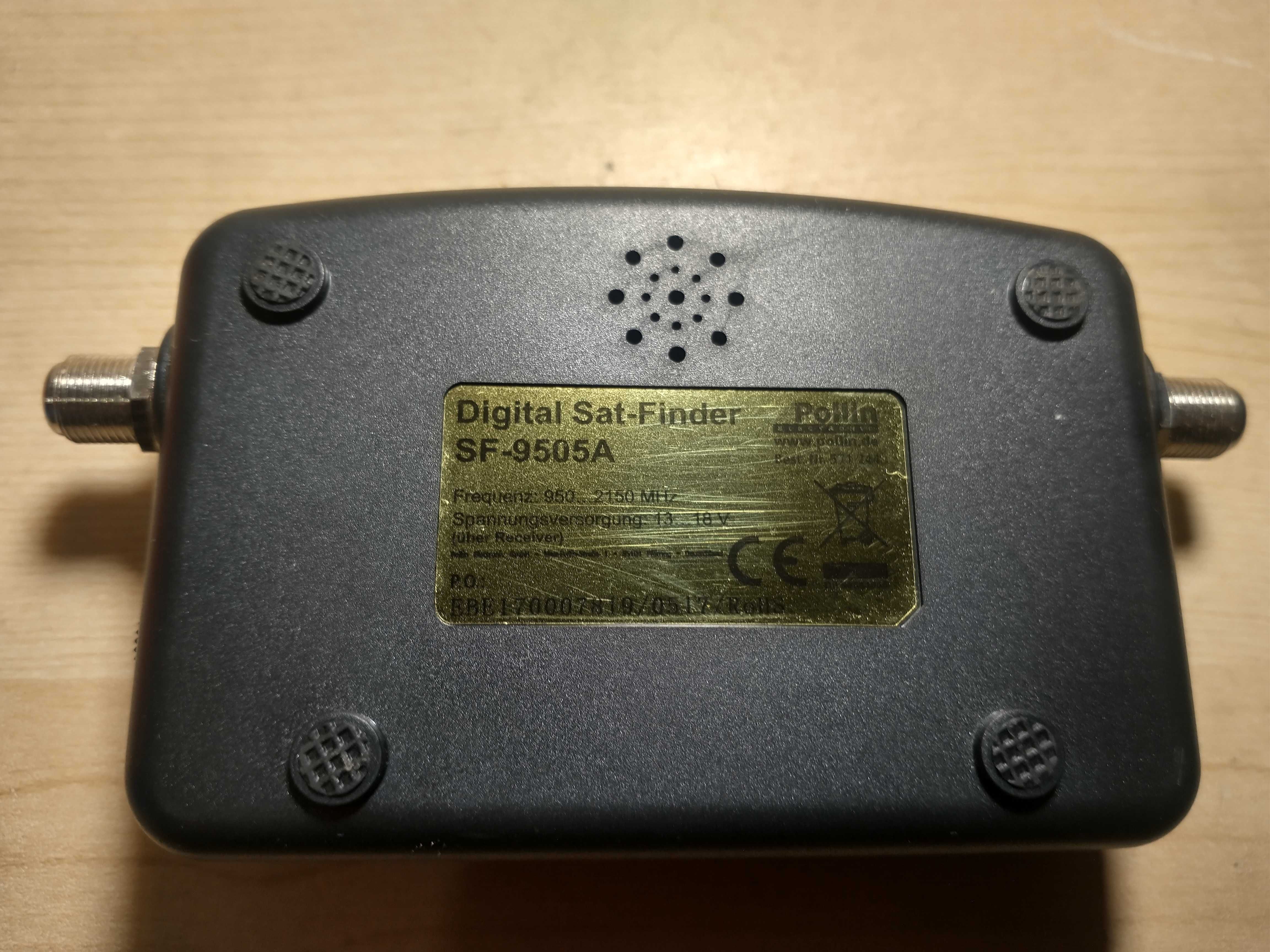Cyfrowy miernik sygnału satelitarnego SAT FINDER, LCD, kompas, nowy