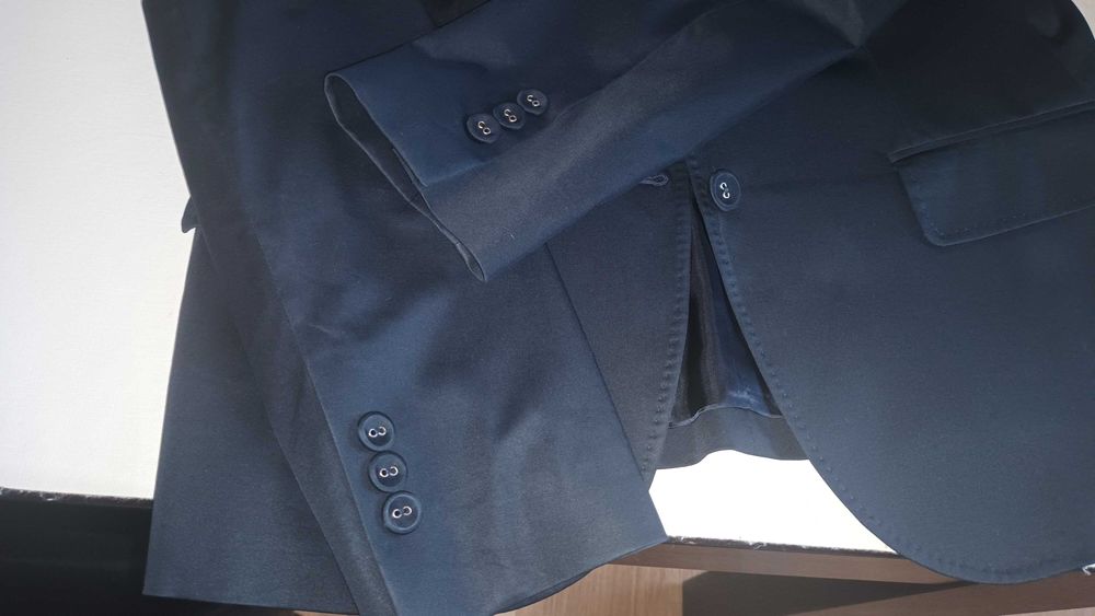 Blazer azul escuro da Decenio