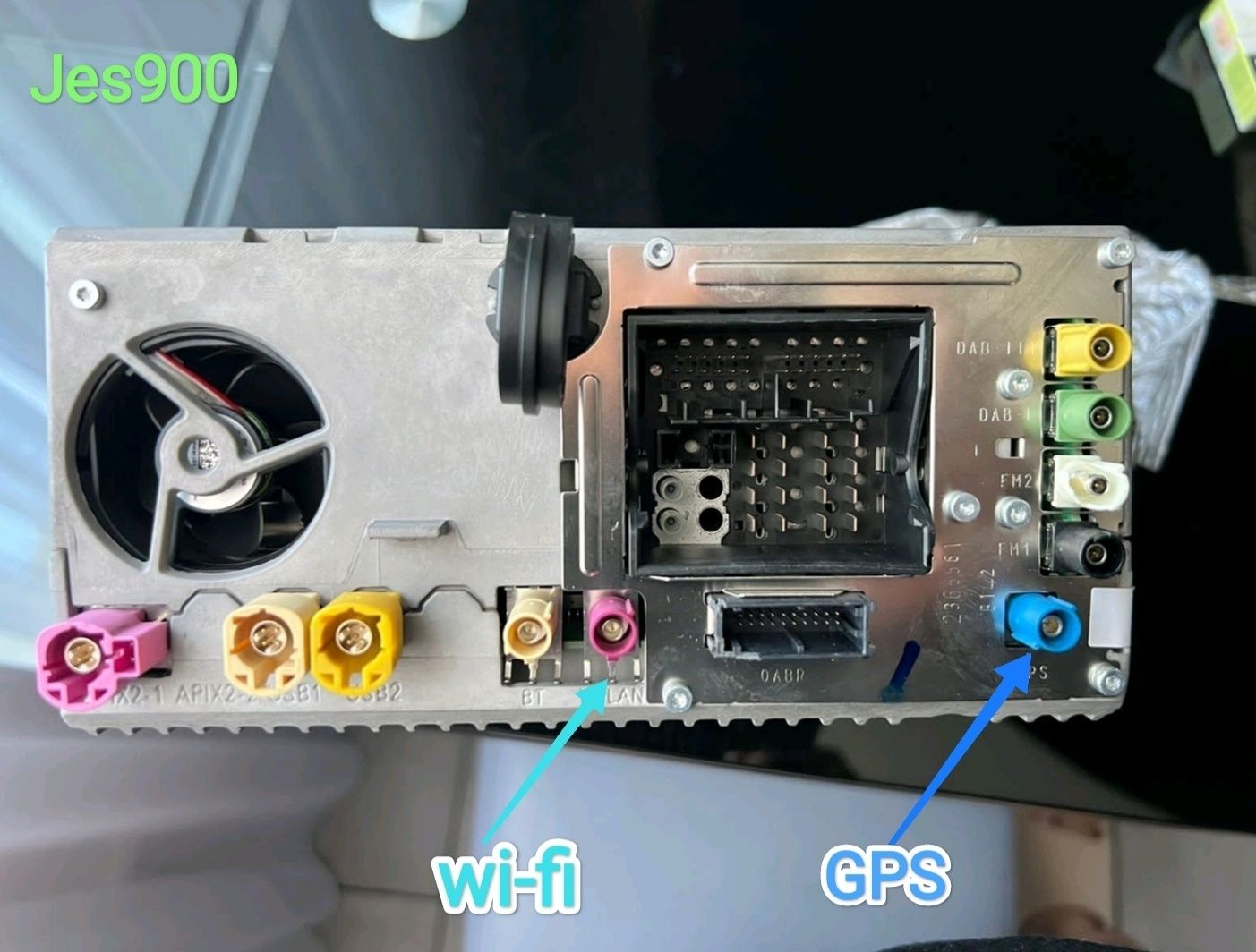 Антенна GSM Wi-Fi Fakra Z для BMW Cic Nbt Evo Combox Carplay Tcu Mulf