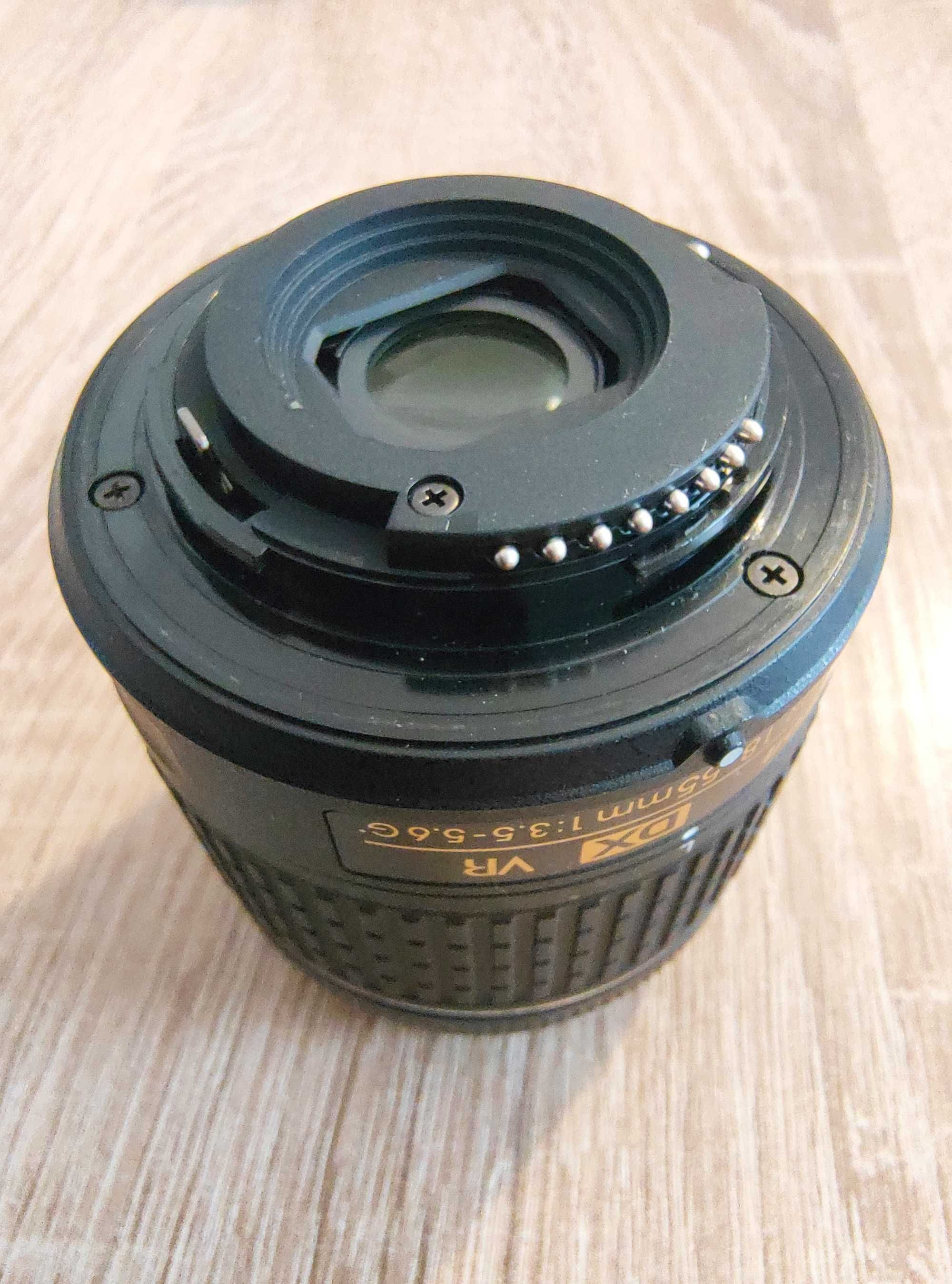 Nikon DX VR AF-P Nikkor 18-55mm 1: 3.5-5.6G, mocowanie nikon F