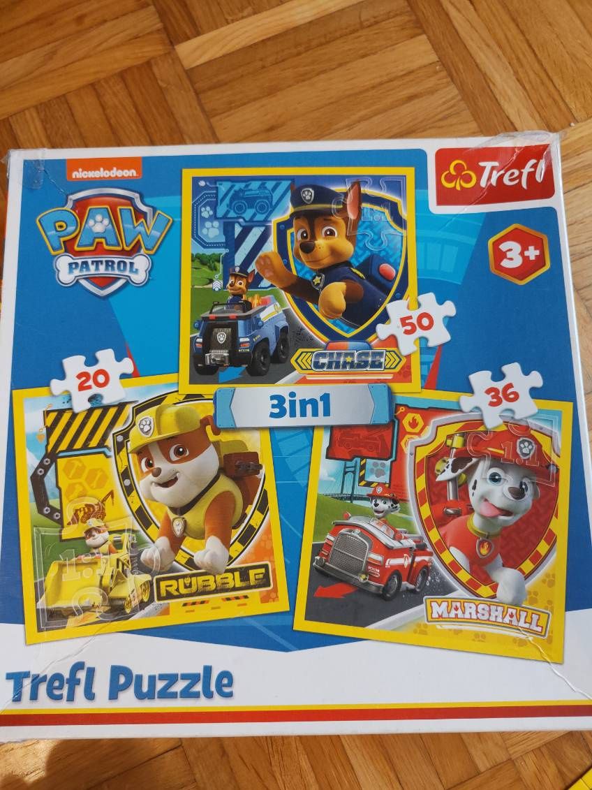 Puzzle Trefl 3+ Psi Patrol