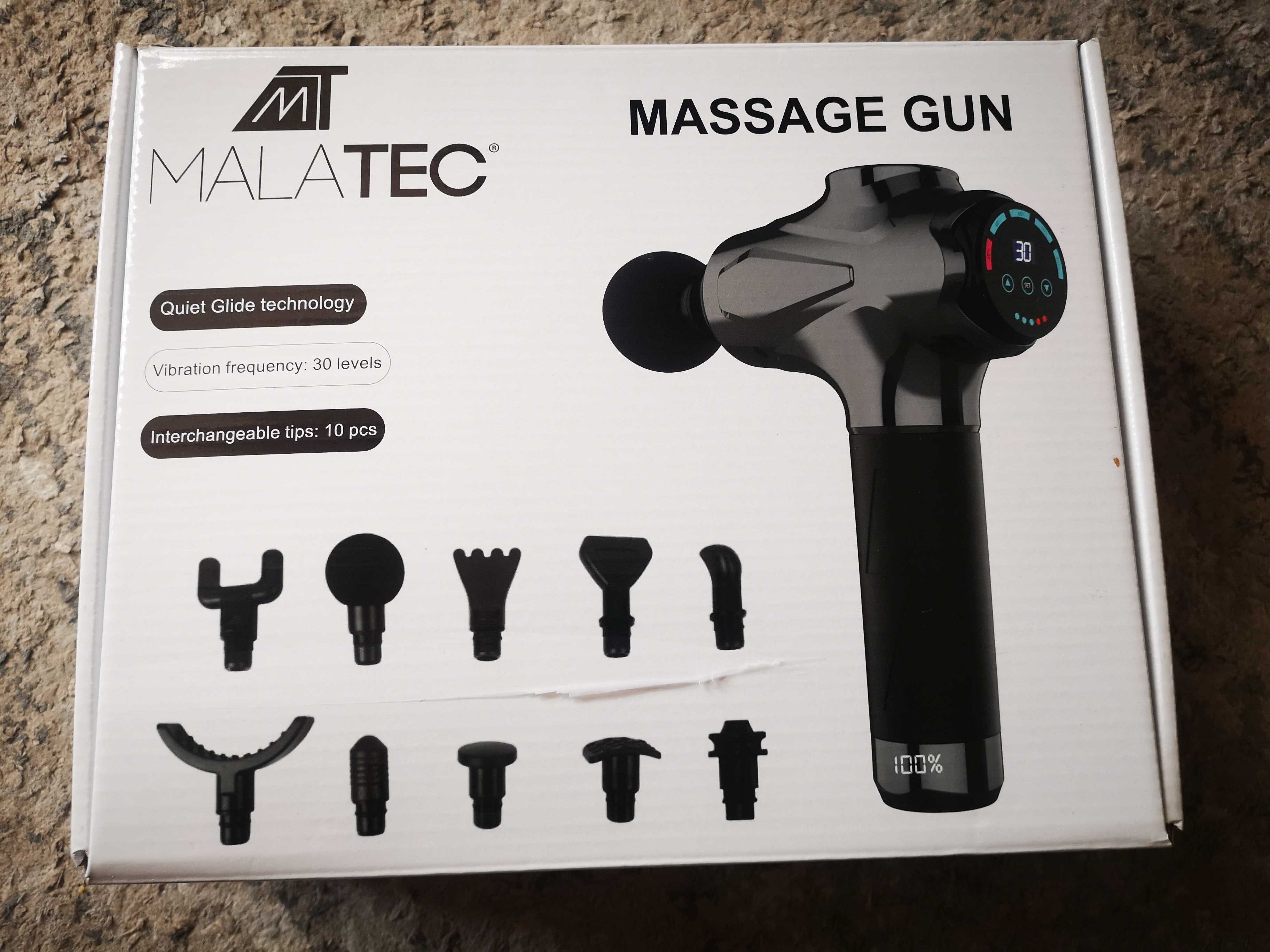 Pistolet do masażu Massage Gun malatec