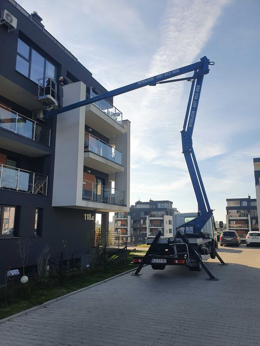 zwyżka podnośnik koszowy wynajem