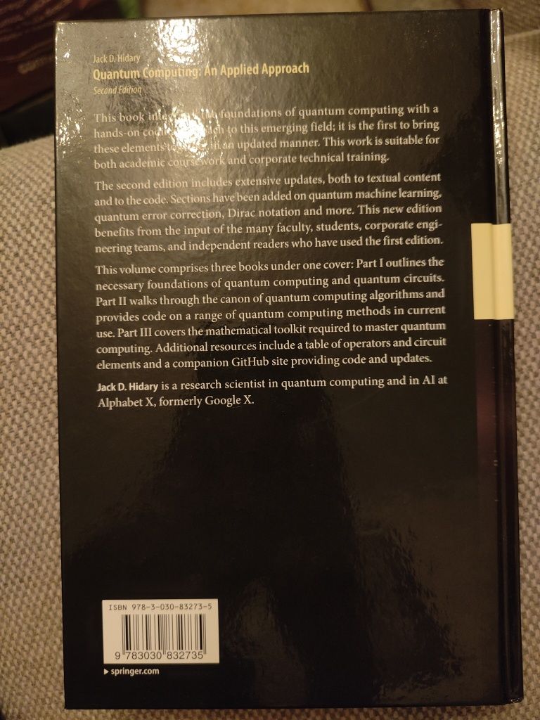Quantum Computing: An Applied Approach – Jack D. Hidary – 2nd edition